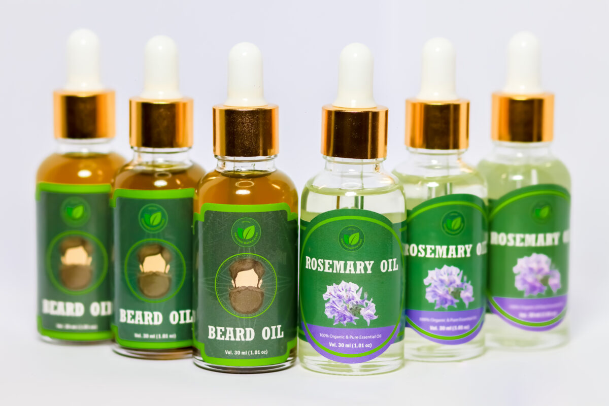 Organic Haven Care IMG 2728 scaled Beard Oil & Rosemary Oil - Combo